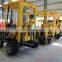 Diesel engine borehole water well drilling rig machine water drilling machine