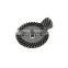 Customized high precision cnc machining steel 45 degree bevel gears
