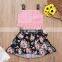 Kids Baby Girl Outfits 2PCS T shirt + Flowers Skirts Set Children'S Sweater