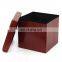 RTS Modern Household PVC Leather Stool Ottoman Pouf Soft Collapsible Storage Cube Save Space