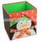 collapsible toy cartoon fabric foldable cube storage box stackable set