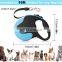 HQ  Retractable Dog Walking Nylon Tape Leash for Heavy Duty up to 110lbs with Anti-Slip Handle