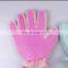 Dog Grooming Cleaning Cat Deshedding Gloves Rubber Pet Hair Remover Brush Comb