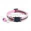 Hot sale high quality safety buckle pet dog cat collar reflective breakaway