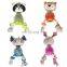 Wholesale India Oem Unique Cute Stuffed Floppy Custom Soft Squeaky Pet Squeaky TPR Dog Plush Toy