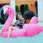 L190CM*H120CM High Quality Adult Mount Floating Bed Inflatable Flamingo Floating Row