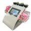 Factory 6 in 1 Weight Loss Portable Ultrasonic Cavitation Vacuum Laster Multipole RF Slimming Laser Machine