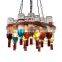New Design Art Glass Plate Pendant Lighting