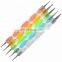 2 Way Dotting Pen Marbleizing Tool Nail Art Dotting Tools Nail Art Dotting Pen Polish UV Gel Painting Manicure