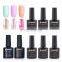 crystal  nail salon use gift box gel nail polish uv led soak off nails gels 6 colors