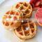 Street food electric mini round waffle maker  waffle machine round plates with ce