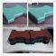 Dogbone rubber garage floor mat