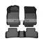 Easy Wash 3D Foot Carpet Anti Slip Mat Leather Set OEM Custom For GLA