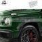 W464 side moldings for G-class W463A 2018-2020year G63 body kits trims with logo black silver carbon trims
