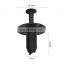 19.2mm head diameter auto fastener plastic clips car fastener rivets clips