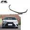 3pcs/set ES300 ES350 Carbon Fiber Front Spoiler for Lexus F Sport Sedan 4-Door 2018-2019