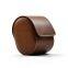 New high-grade PU leather snap on portable single travel watch  packing box storage bag