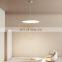 Modern LED Round Shape Metal Pendant Light Minimalist Style Hanging Light Chandeliers For Room