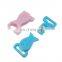 Customized color cat using buckle low tension buckle with magnet snap pet collar buckles
