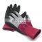 Foam Latex Construction Safety Gloves General Purpose Gloves Latex Coated Knit Work Gloves For Gardening Fabrication