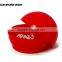 luxury plastic dice cup red round dice cup