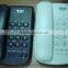 white or black ABS Brizal corded telephone