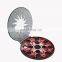 custom pizza shape eyeshadow cosmetic makeup palette packaging