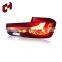Ch Factory Direct Good Price Color Smoke Led Tail Lamp Auto Lighting Rear Bumper Reflector Lights For Bmw 3 Series 2013 - 2018