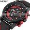 Chinese Wholesale MEGIR 2051 Original Brand Watch Fashion Military Big Dials Silicone Strap Sport Watches