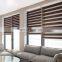 High Quality East fixed Day and Night Double Roller European Design Easy Fixed   Blackout Window Shades Zebra Blinds