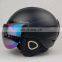 New Arrival in Mold Black Snowboard Ski Goggles Helmet