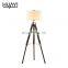 HUAYI Luminaires Zhongshan Tiffany Cordless Home Acrylic Standing Tripod LED Floor Lamps for Living Room