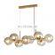 Nordic Postmodern Ceiling Pendant Lamp Luxury Hanging Lights For Restaurant Living Room Home Bar Decor Molecular Chandelier