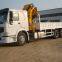 China Sinotruk HOWO 6x4 Cargo Truck With Crane for Sale