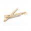 Low MOQ Disposable Bamboo Twins Chopsticks 23CM With White Paper Sleeve Wrapper