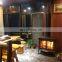 Indoor Decor Flame Decorative Mirror Bio Pellet Wood Burning Inserts Villa Heating Fireplace