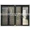 Superhouse cheap house windows for sale New Design  Aluminium Folding Bi Fold Window Fold Up Glass Windows