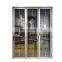 Used Exterior Waterproof Aluminium Bi Folding Glass Doors For Garage Balcony