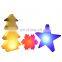 christmas lights led snowman outdoor rgb clear star shape Christmas lights waterproof led light CE/ROSH certificate