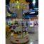 China manufacturer amusement rides park games musical carousel kids merry go round for sale