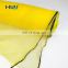 Yellow safety net scaffold protection net 100% HDPE debris netting with reinforced eyelets