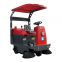 Explosion-proof driving sweeper factory industrial workshop sweeper warehouse battery electric garbage collection truck