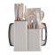 Kitchen Accessories Home and Kitchen Cookware Sets with wooden handle and cuttings board storage bucket kitchen gadget set