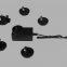 New Products Interchangeable Plug Adapter UL,CUL,GS,CE,SAA,BS certificate 5V1A 5W Power Supply