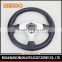 Customizable racing steering wheel,universal PU/PVC/leather 320mm 13inch car steering wheel