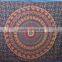 Printed Cotton mandala tapestry new design wall hanging wholesale price bedsheet bohemian throw