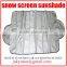 snow sunshade car sun visor car sunshade polyester sunshade car accessories