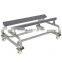 Simple galvanized boat trailer