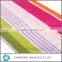 New products bright colour polyester stripe print fabric