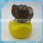 Classic yellow rubber ducks for kids bathing with cap